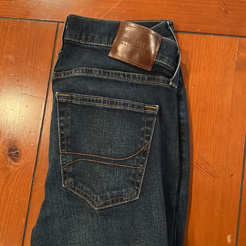 Hollister Dark Wash Jeans Slim Straight